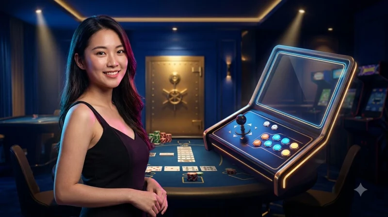 ban-tay-tuong-tac-voi-giao-dien-hologram-hien-thi-bieu-tuong-danh-gia-sao-va-dau-tich-minh-hoa-tieu-chi-chon-nen-tang-game-arcade-sc88 Bàn tay tương tác với giao diện hologram hiển thị biểu tượng đánh giá sao và dấu tích, minh họa tiêu chí chọn nền tảng game arcade SC88