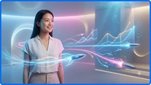 Người chơi cầm súng bắn cá quan sát đàn cá nhiều màu dưới đại dương neon, minh họa tầm quan trọng của quản lý đạn bắn cá SC88